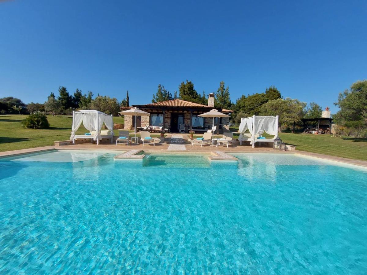 Sithonian Blue Royal Villa Nikiti  Exterior photo