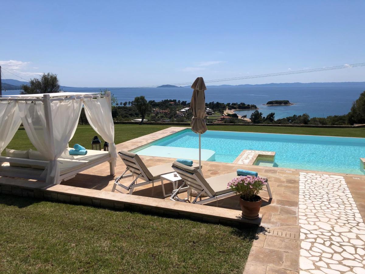 Sithonian Blue Royal Villa Nikiti  Exterior photo